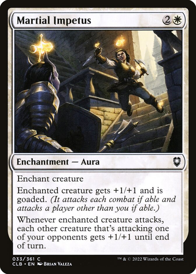 Martial Impetus - carta Magic The Gathering