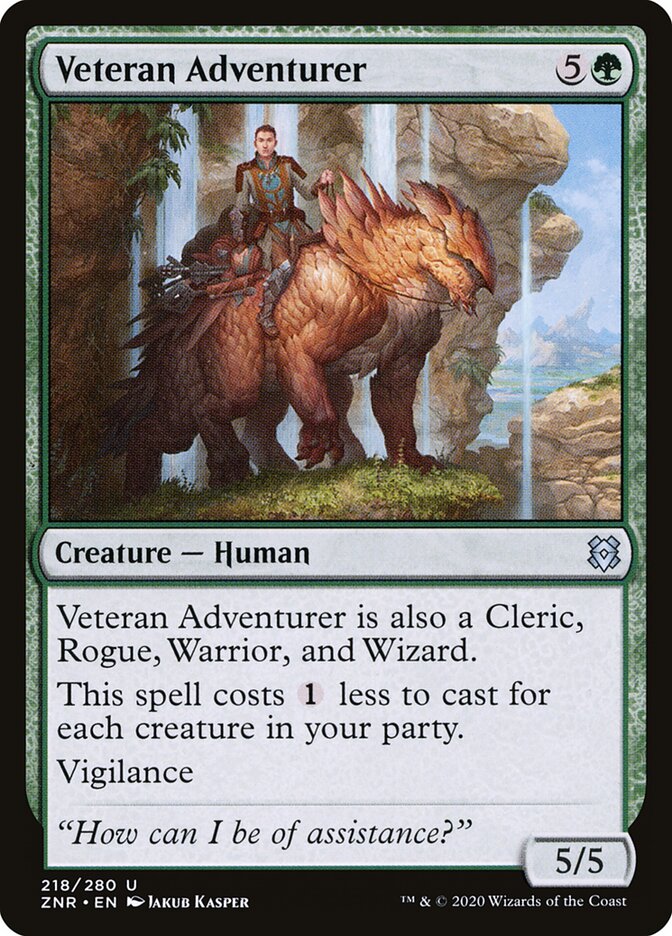 Veteran Adventurer - carta Magic The Gathering