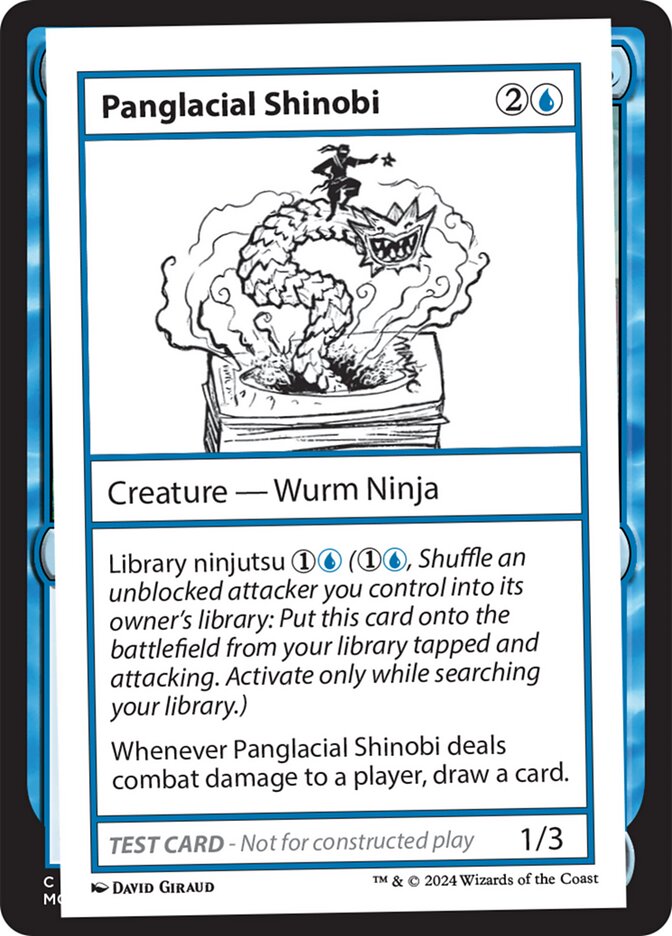Panglacial Shinobi - carta Magic The Gathering