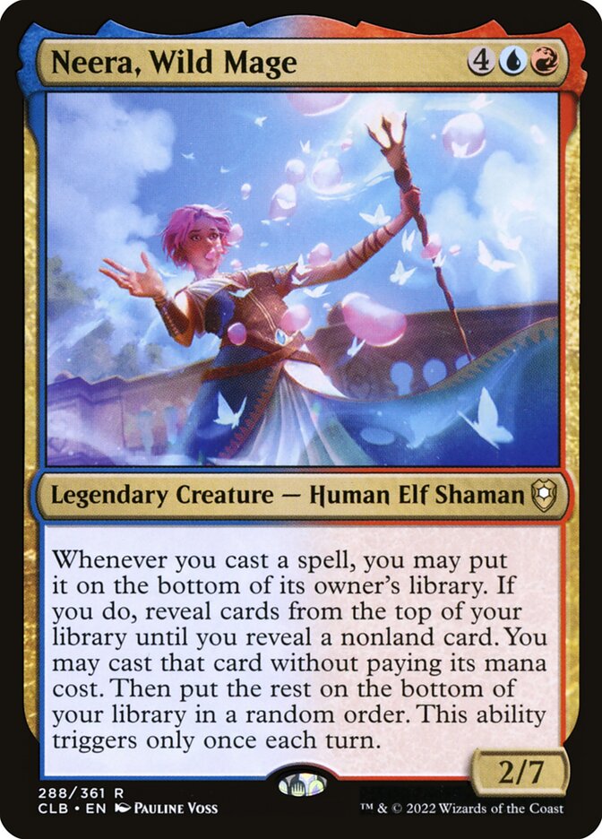 Neera, Wild Mage - carta Magic The Gathering