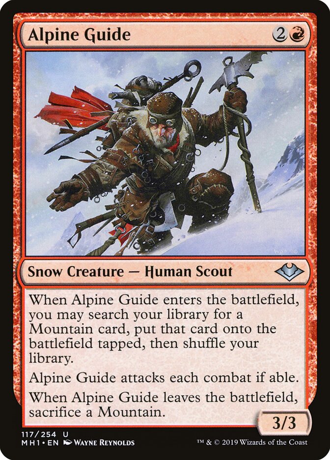 Alpine Guide - carta Magic The Gathering