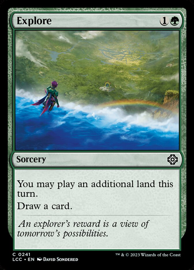 Explore - carta Magic The Gathering
