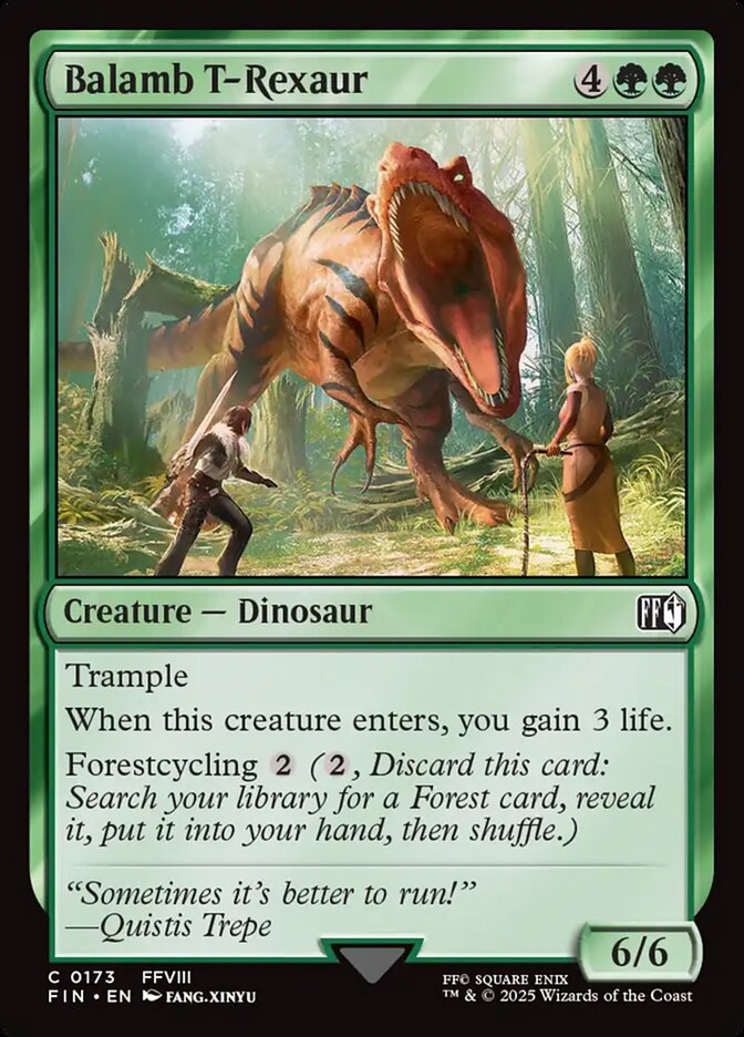 Balamb T-Rexaur - carta Magic The Gathering