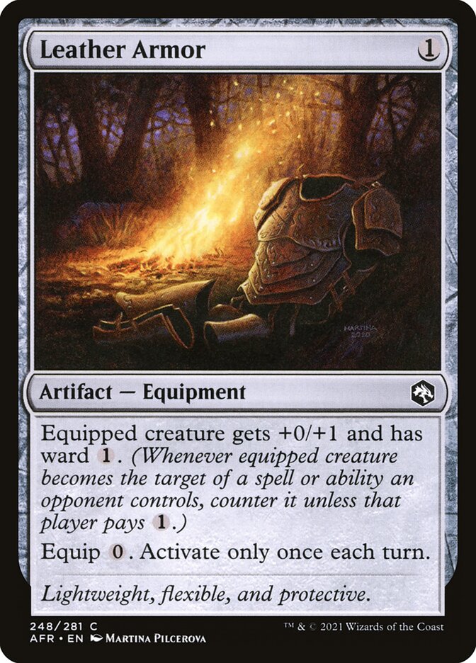 Leather Armor - AFR-248-NF-STD