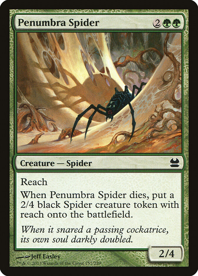 Penumbra Spider - carta Magic The Gathering
