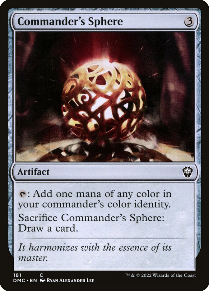 Commander's Sphere - carta Magic The Gathering
