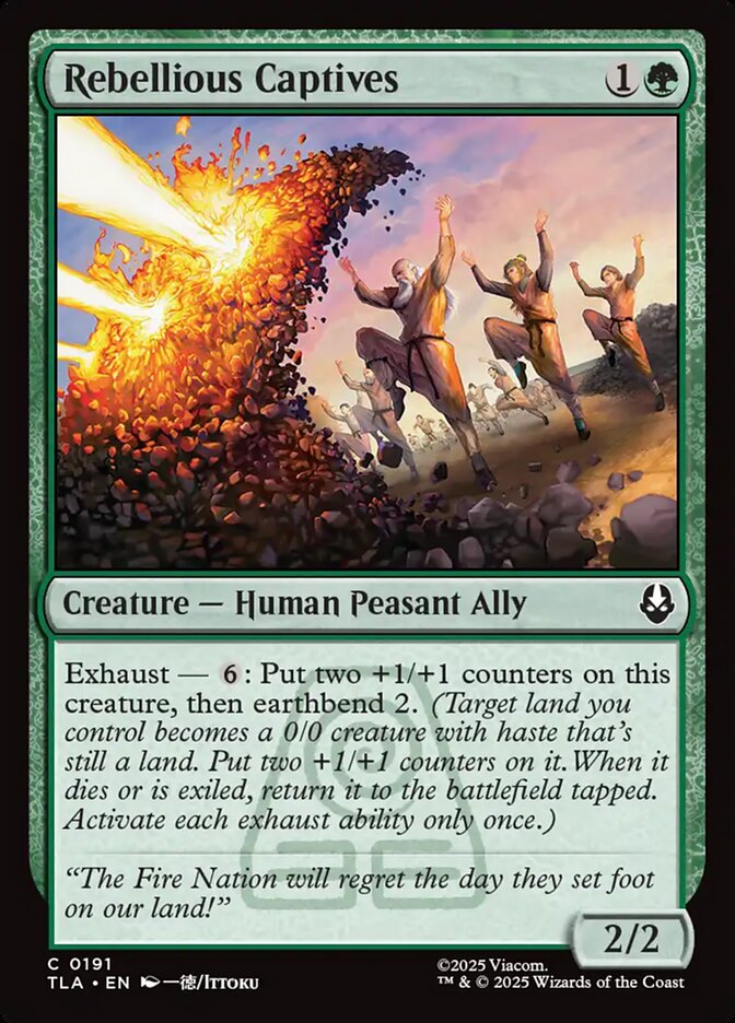 Rebellious Captives - carta Magic The Gathering