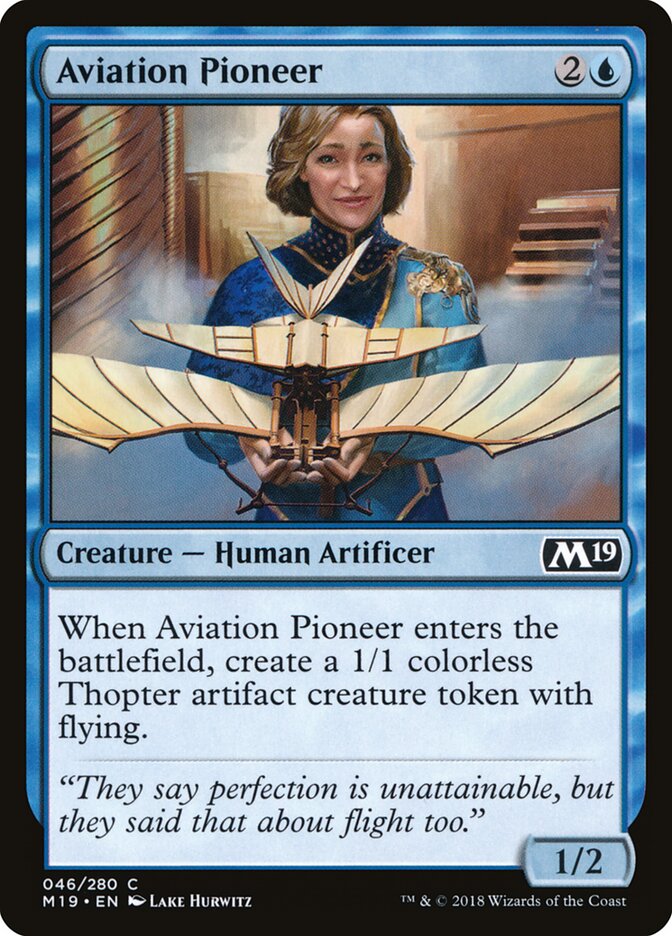 Aviation Pioneer - carta Magic The Gathering
