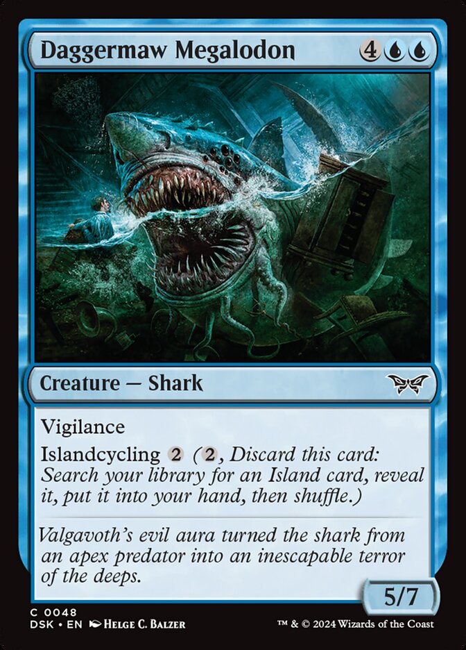 Daggermaw Megalodon - carta Magic The Gathering