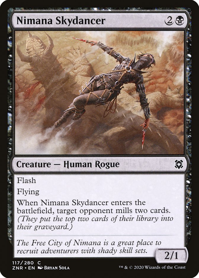 Nimana Skydancer - carta Magic The Gathering