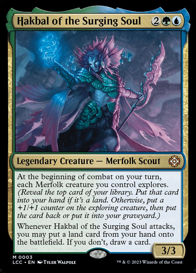 Hakbal of the Surging Soul - carta Magic The Gathering