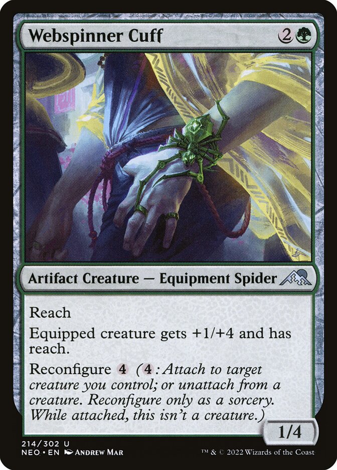 Webspinner Cuff - carta Magic The Gathering