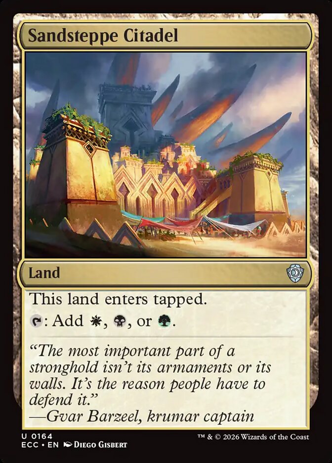 Sandsteppe Citadel - carta Magic The Gathering