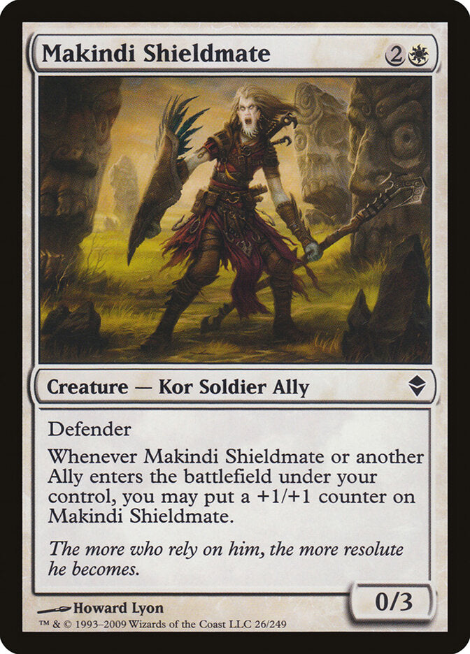 Makindi Shieldmate - carta Magic The Gathering