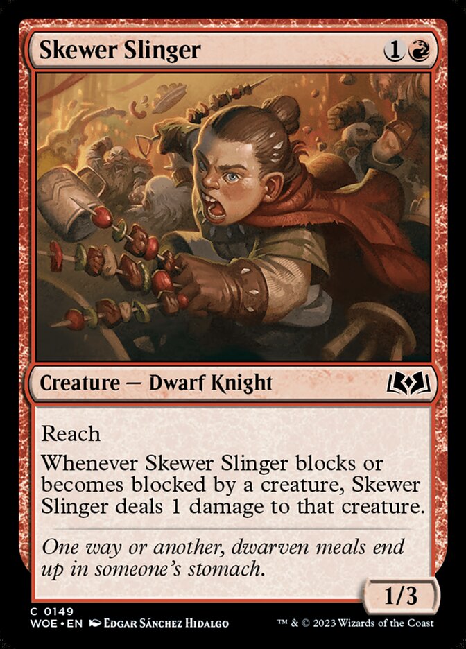 Skewer Slinger - carta Magic The Gathering