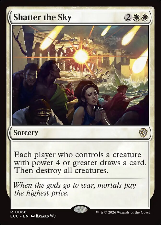 Shatter the Sky - carta Magic The Gathering