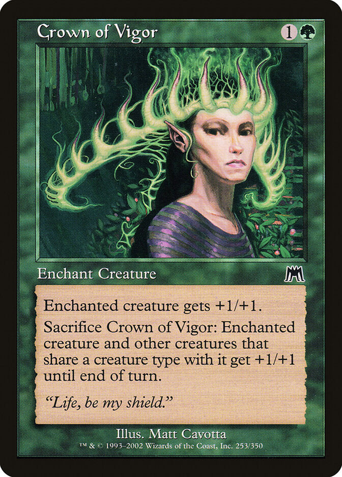 Crown of Vigor - carta Magic The Gathering