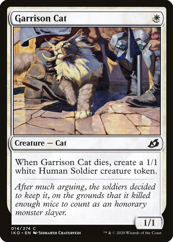 Garrison Cat - carta Magic The Gathering