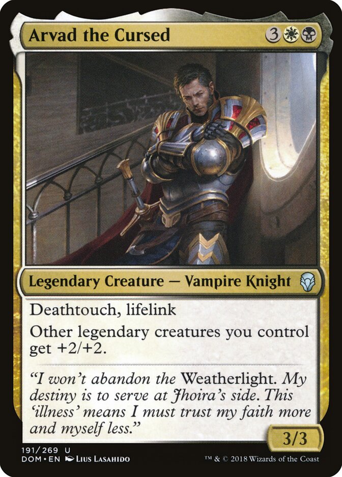 Arvad the Cursed - carta Magic The Gathering