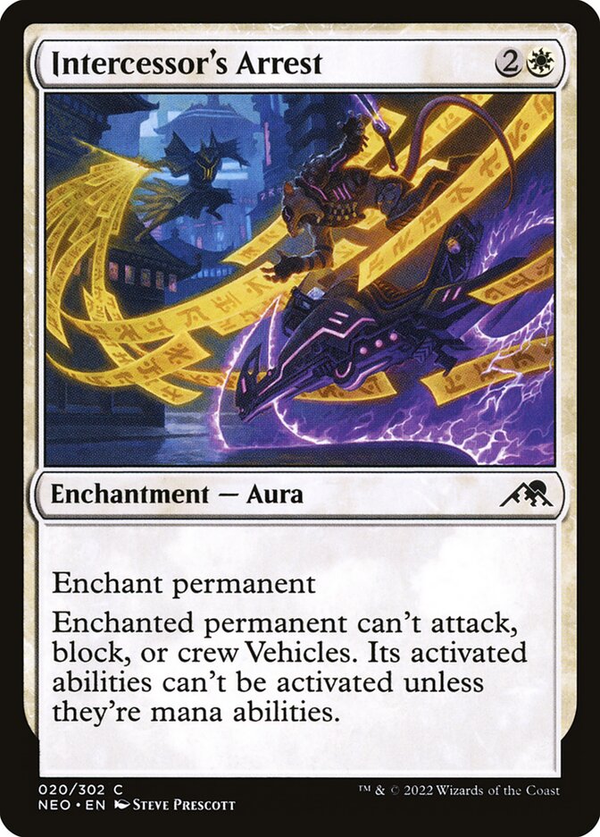 Intercessor's Arrest - carta Magic The Gathering