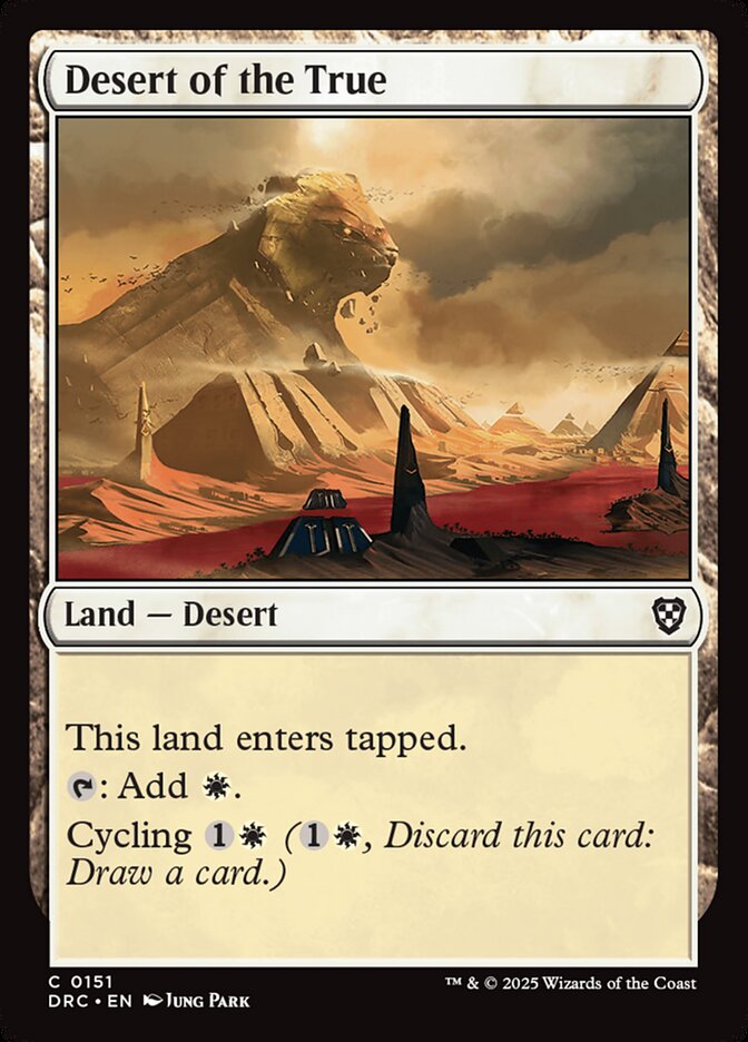 Desert of the True - carta Magic The Gathering