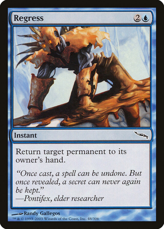 Regress - carta Magic The Gathering