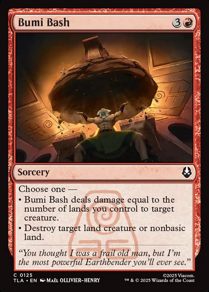 Bumi Bash - carta Magic The Gathering