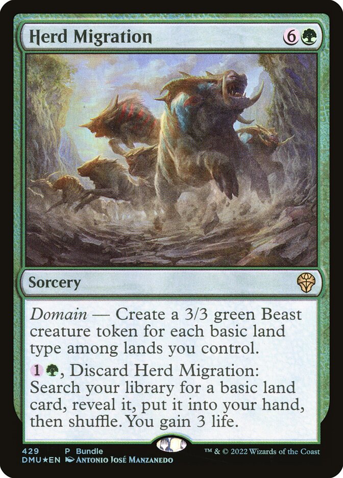 Herd Migration - carta Magic The Gathering