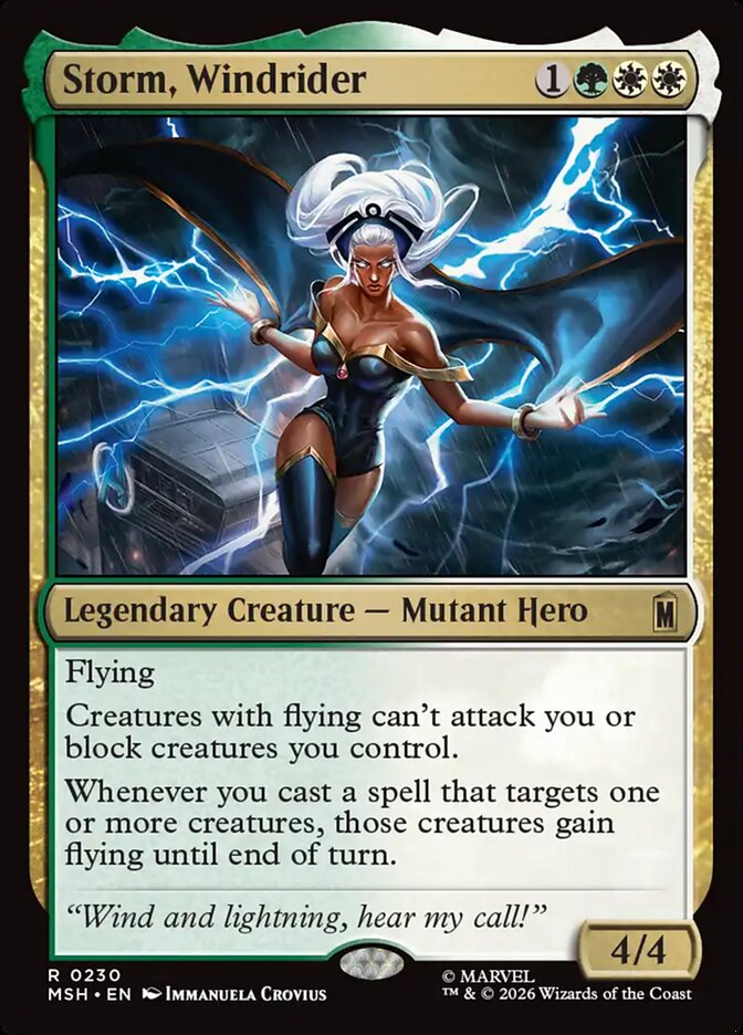 Storm, Windrider - carta Magic The Gathering