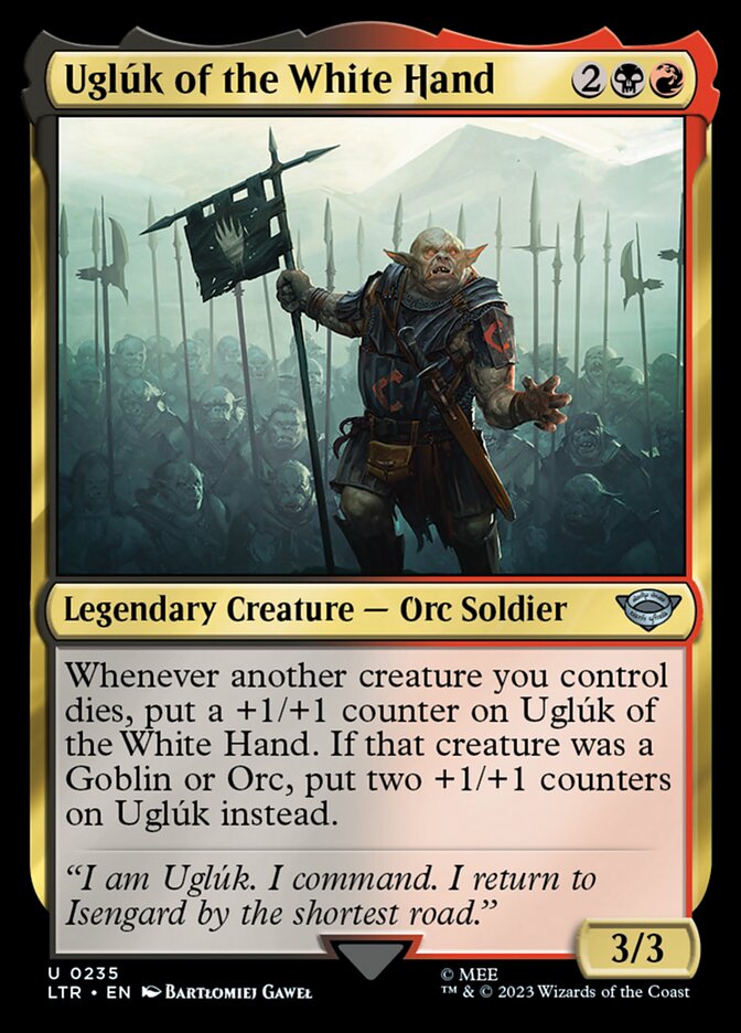 Uglúk of the White Hand - carta Magic The Gathering