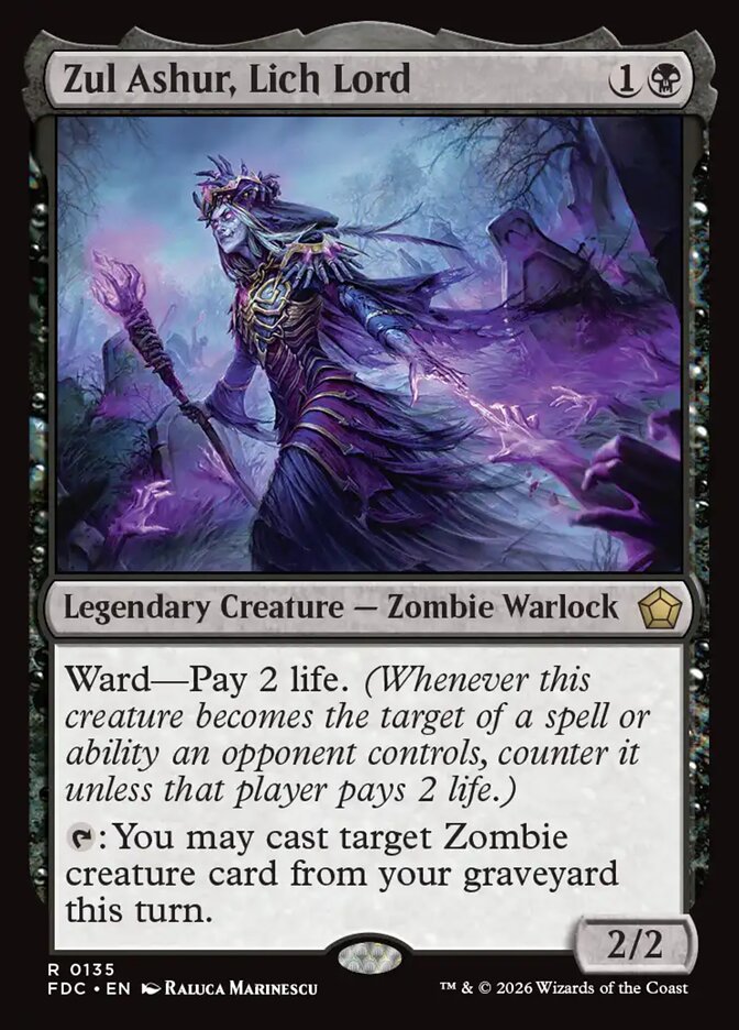 Zul Ashur, Lich Lord - carta Magic The Gathering
