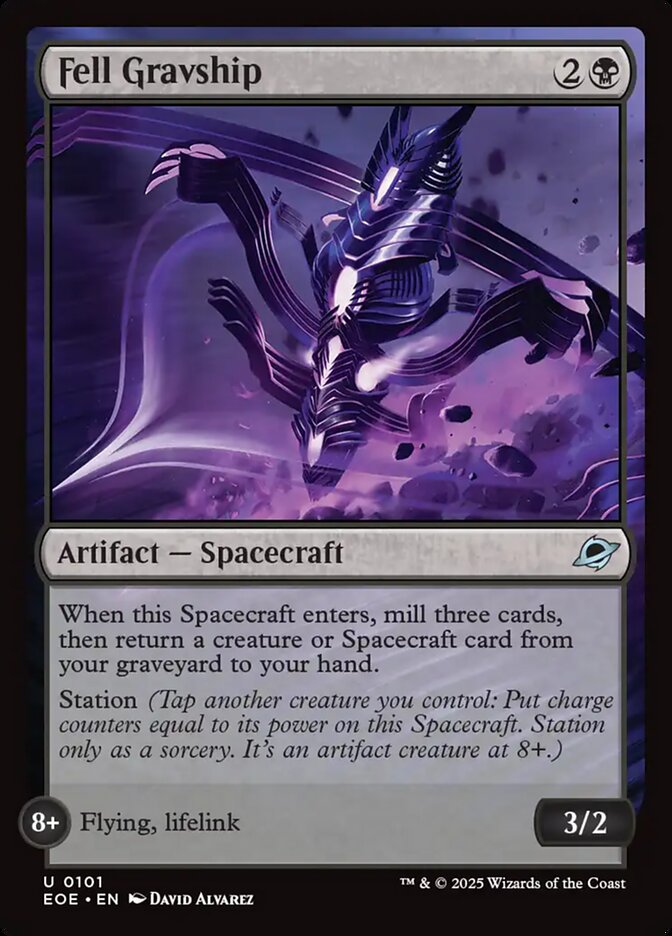 Fell Gravship - carta Magic The Gathering