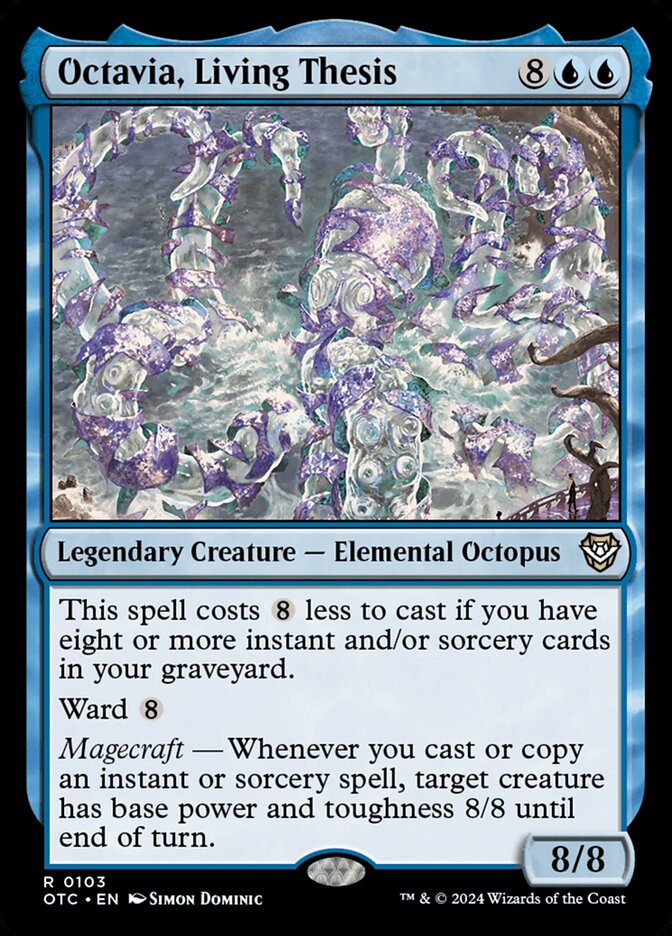 Octavia, Living Thesis - carta Magic The Gathering