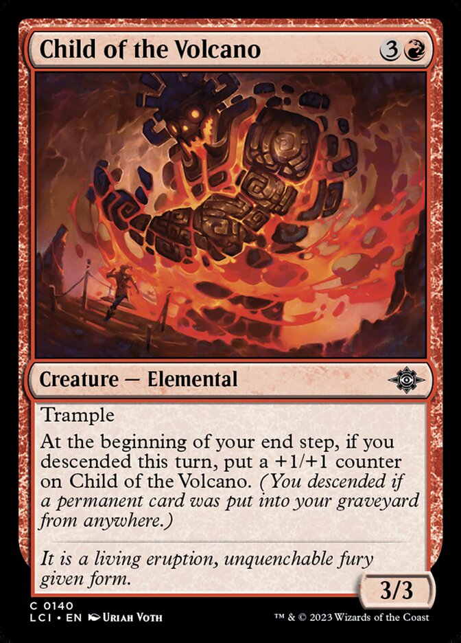 Child of the Volcano - carta Magic The Gathering