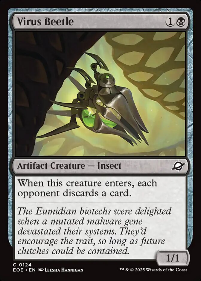 Virus Beetle - carta Magic The Gathering