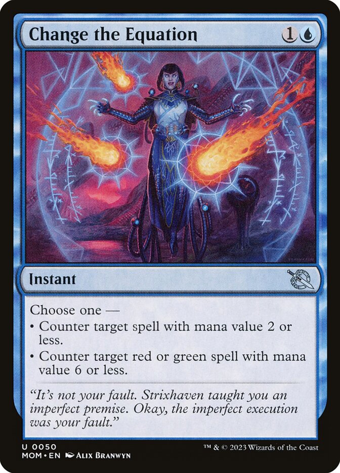 Change the Equation - carta Magic The Gathering