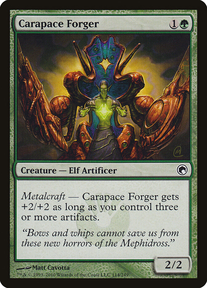 Carapace Forger - carta Magic The Gathering