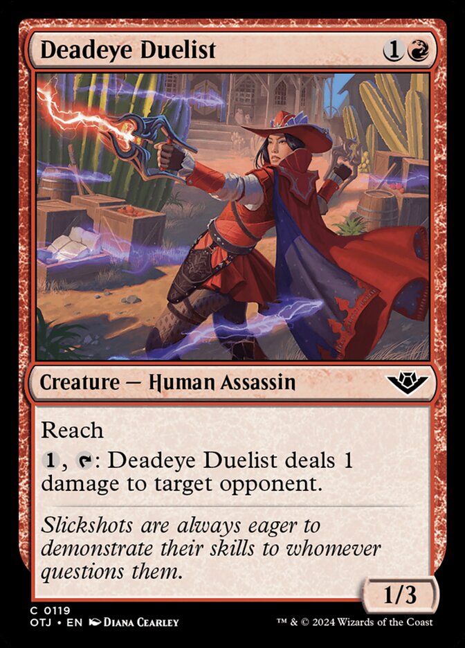 Deadeye Duelist - carta Magic The Gathering