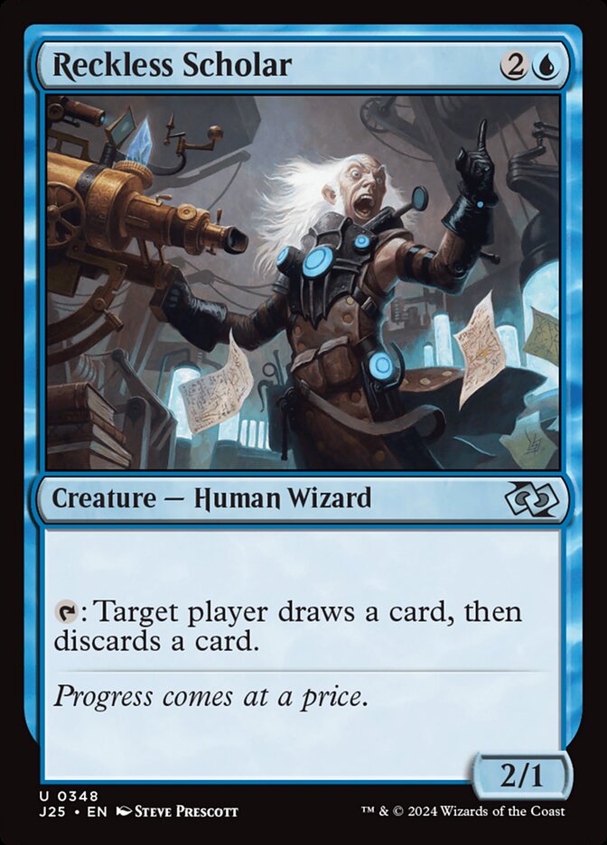 Reckless Scholar - carta Magic The Gathering