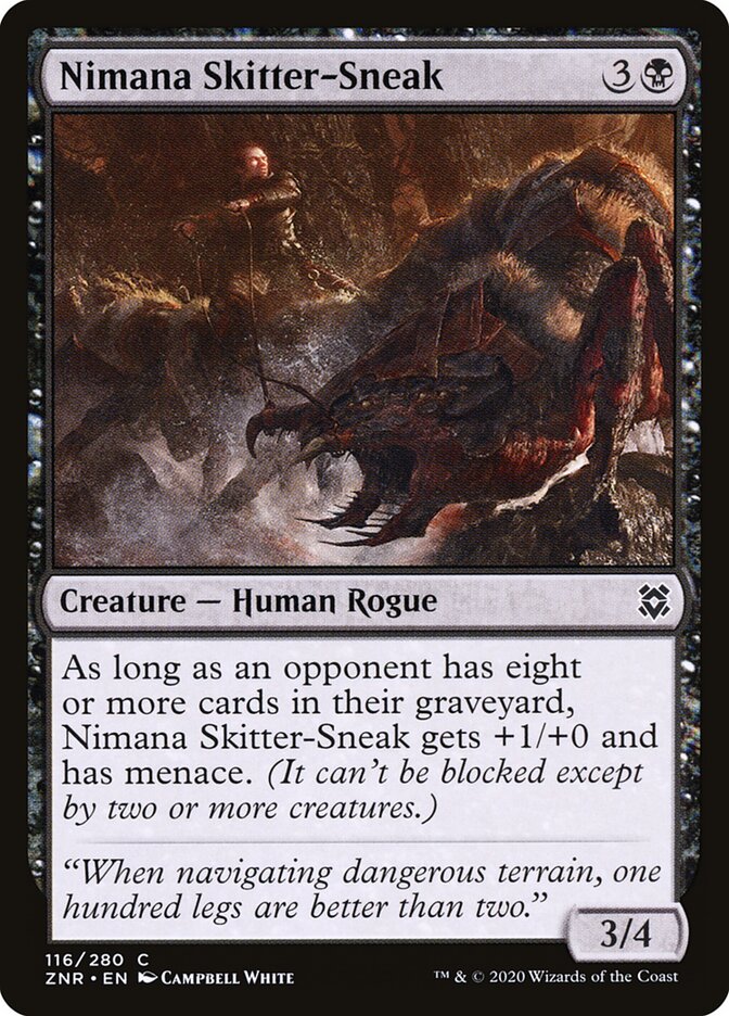 Nimana Skitter-Sneak - carta Magic The Gathering