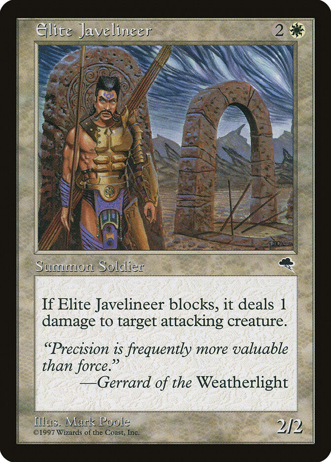 Elite Javelineer - carta Magic The Gathering