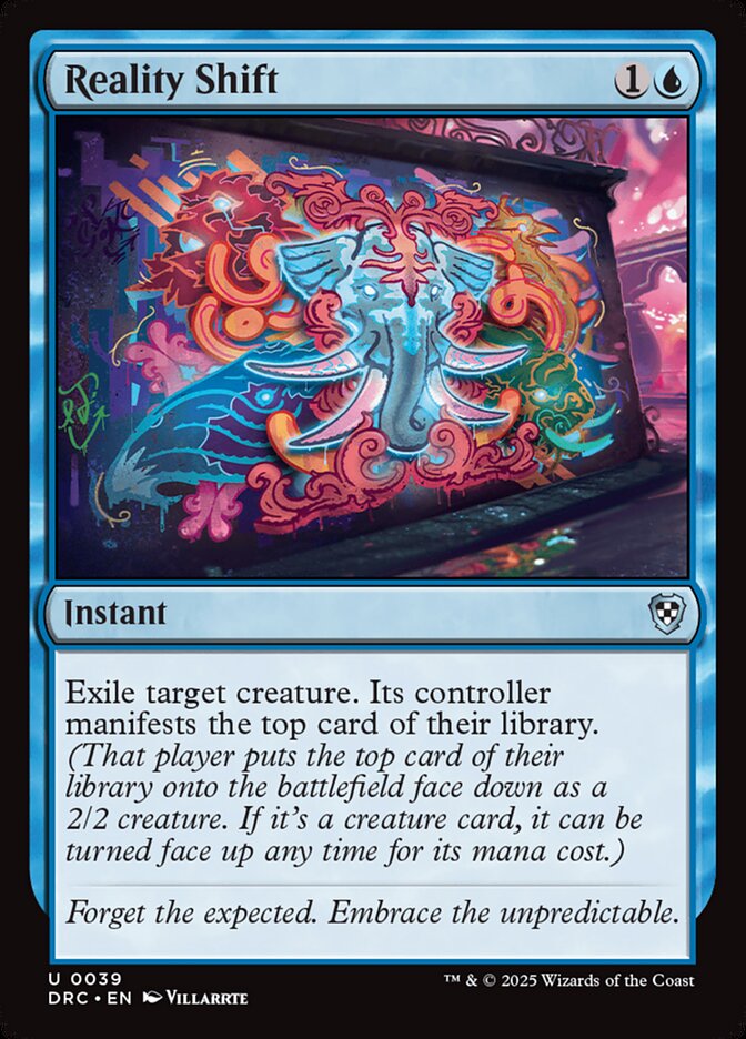 Reality Shift - DRC-039-NF-STD