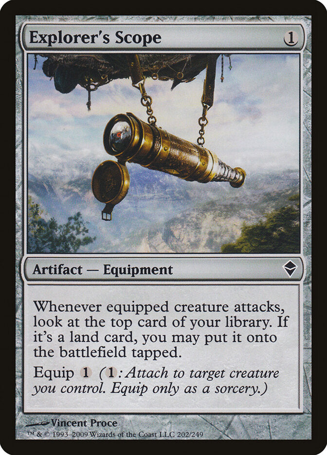 Explorer's Scope - carta Magic The Gathering