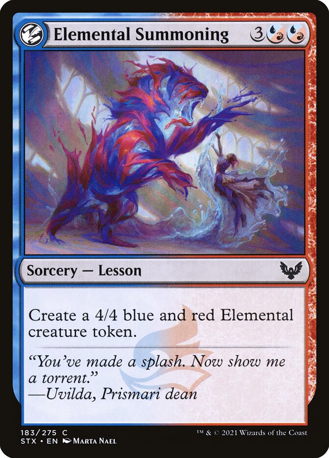 Elemental Summoning - carta Magic The Gathering