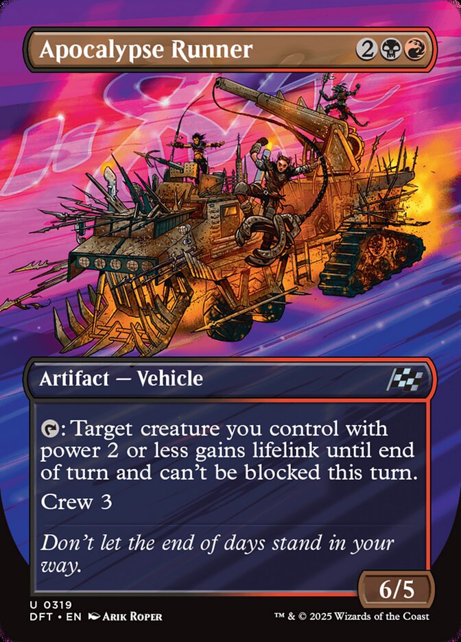 Apocalypse Runner - carta Magic The Gathering