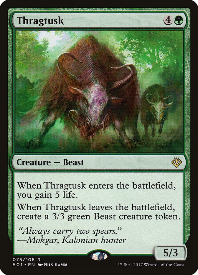 Thragtusk - carta Magic The Gathering