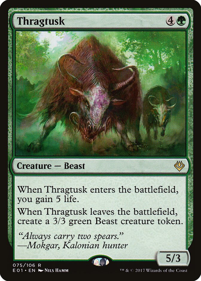 Thragtusk - carta Magic The Gathering