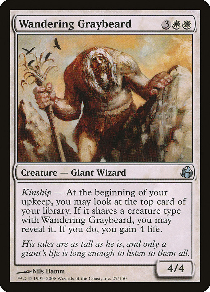 Wandering Graybeard - MOR-027-NF-STD