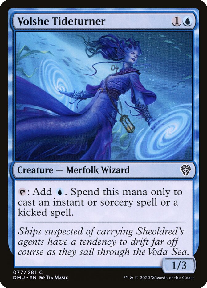 Volshe Tideturner - carta Magic The Gathering