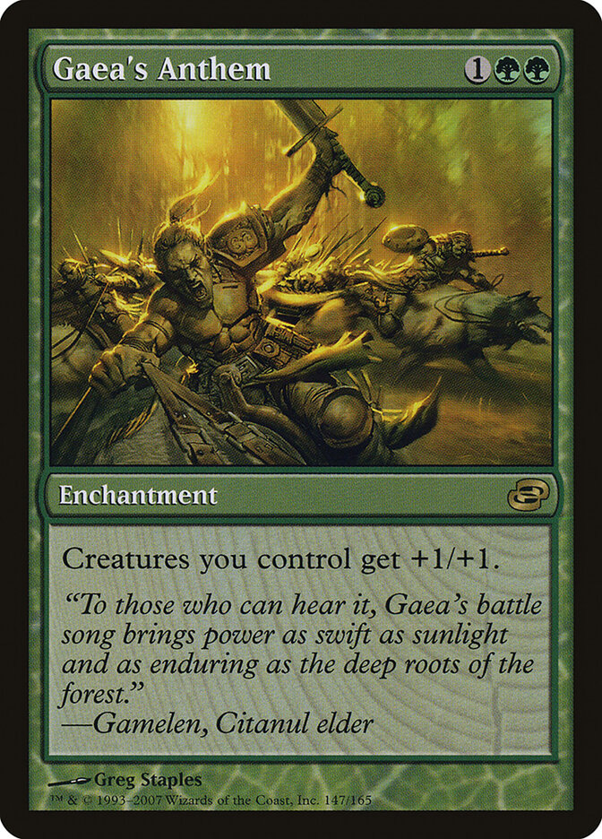 Gaea's Anthem - carta Magic The Gathering